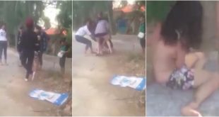 nữ sinh bị đánh hội đồng và lột quần áo