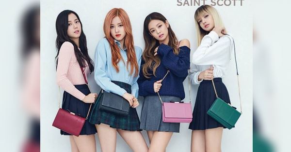 BLACKPINK for F/W Collection of Saint Scott