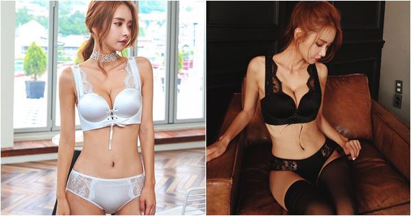 người đẹp Eun Ji sexy với đồ lót