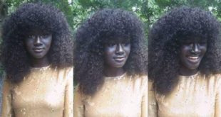 Khoudia Diop người mẫu da đen