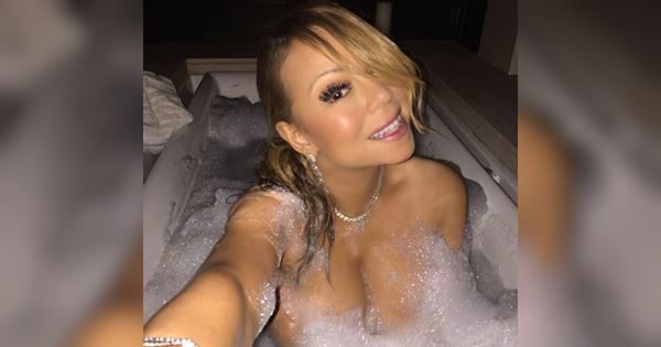 Mariah Carey khỏa thân