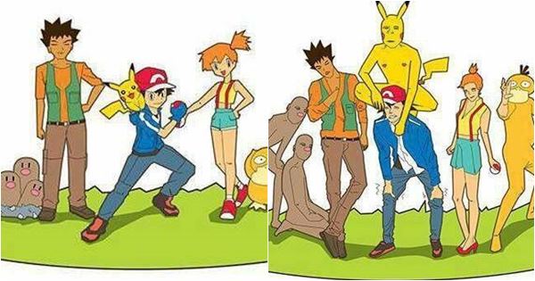 Pokemon theo năm tháng