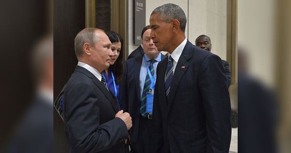 cư dân mạng chế ảnh tổng thống Obama và Putin